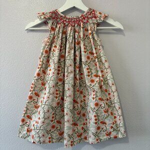Gill & Nya Girls Floral Smocked Dress | Size 120cm (Approx 5–6Y)